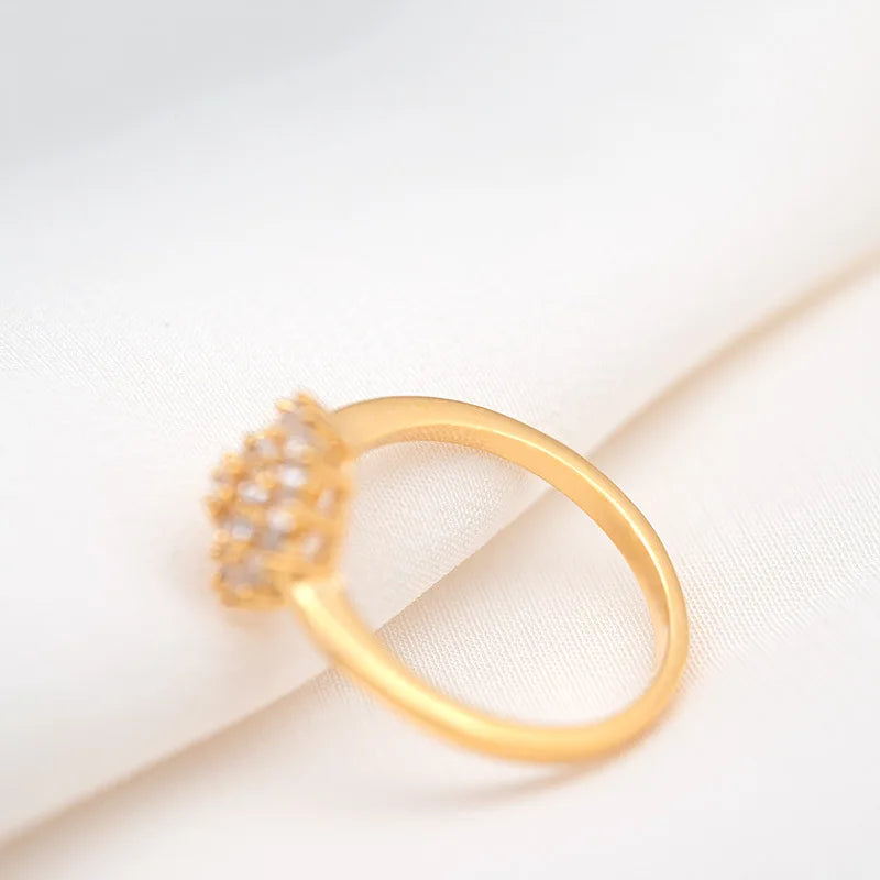 14K Yellow Gold 1.5 Carat Diamond Ring - Luxury Engagement & Wedding Fine Jewelry for Women