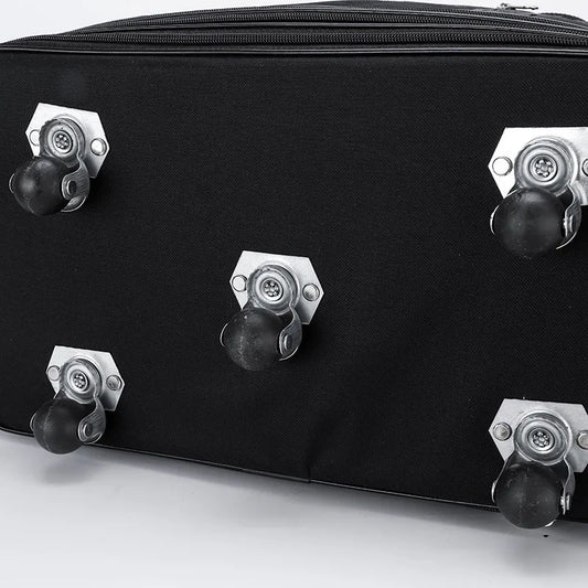 Expandable Foldable Trolley Luggage - 27/32/42 Inch Travel Bag with Wheels for Men & Women, Versatile Weekend Suitcase