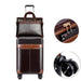 Business Retro Leather Handbag + Rolling Luggage Set | 16/18/20/22/24 Inch Advanced Material Travel Suitcase