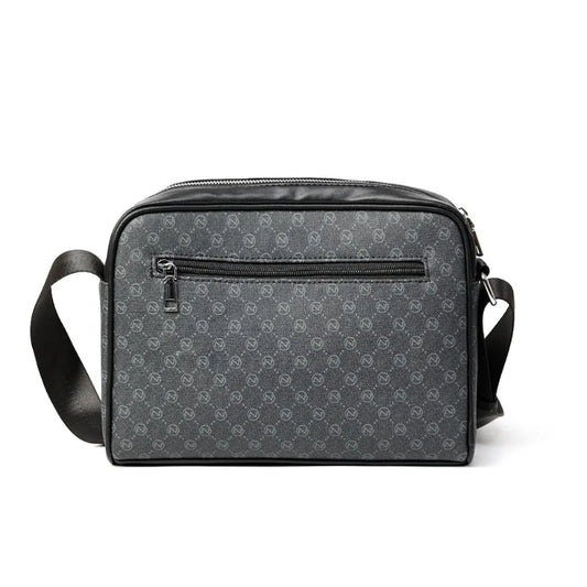 Luxury Men’s Crossbody Bag | Designer Letter Print Shoulder Messenger Sling Satchel