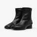 Luxury Women’s Split-Toe Ankle Boots - Autumn/Winter Genuine Leather Low Heel Fashion Boots