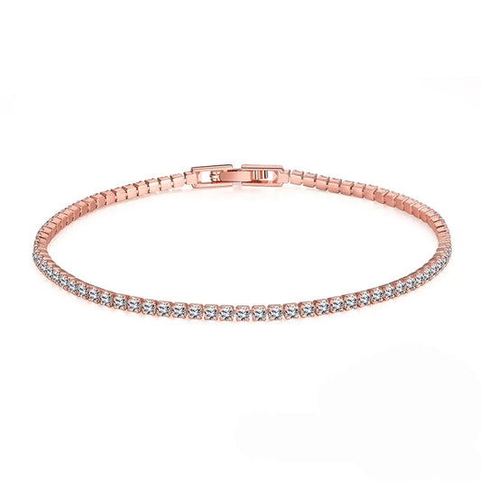 Real Moissanite Bracelet - Sparkling 925 Sterling Silver Luxury Jewelry for Weddings & Parties