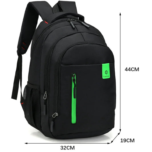 Men's Oxford Waterproof Business & School Backpack - Laptop Rucksack for Travel and Students