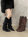 Winter Fashion Women’s Boots – Pointed Toe, Square Heel, Solid Color, Elegant Velvet Warm Shoes