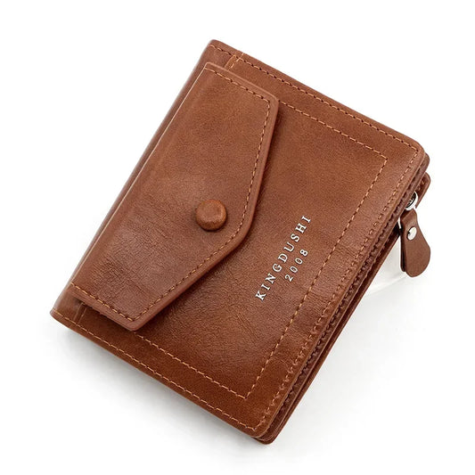 Fashionable PU Leather Long Wallet - Unisex European & American Style Multi-Card Organizer with Phone Pocket