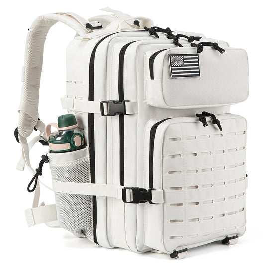 25L/45L Tactical Backpack for Men & Women - Outdoor Survival Bug Out Bag with Bottle Holder
