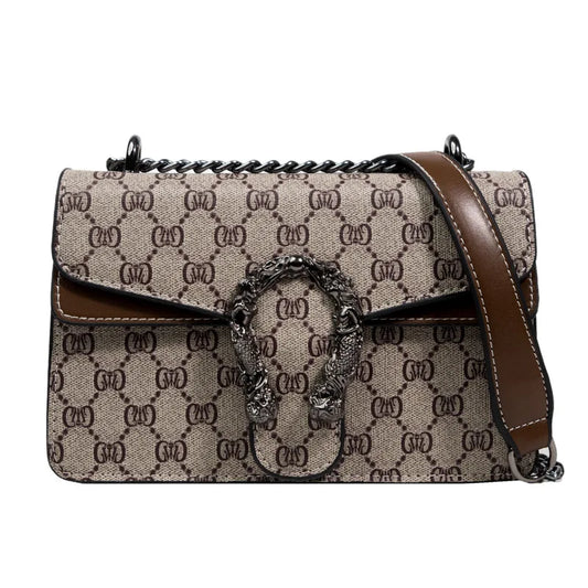 Château Belle - Retro Chain Crossbody Shoulder Bag for Women