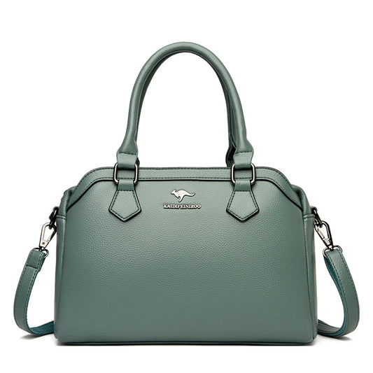 Aurelia Elite - Designer Leather Tote & Crossbody Bag for Women