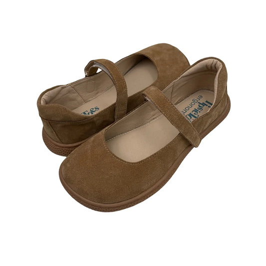 Barefoot Leather Ballerina Flats - Women’s Soft Sole Zero-Drop Lightweight Shoes