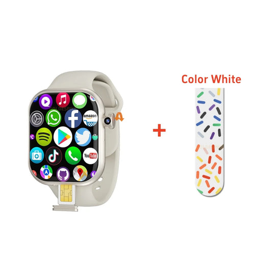 VP29 5G Smartwatch for Men - 2.29-Inch AMOLED Display, 256GB Storage, 4G/5G LTE, GPS, WiFi, 8MP Rotary Camera