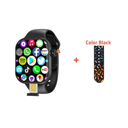 VP29 5G Smartwatch for Men - 2.29-Inch AMOLED Display, 256GB Storage, 4G/5G LTE, GPS, WiFi, 8MP Rotary Camera