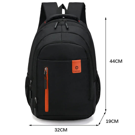Men's Oxford Waterproof Business & School Backpack - Laptop Rucksack for Travel and Students