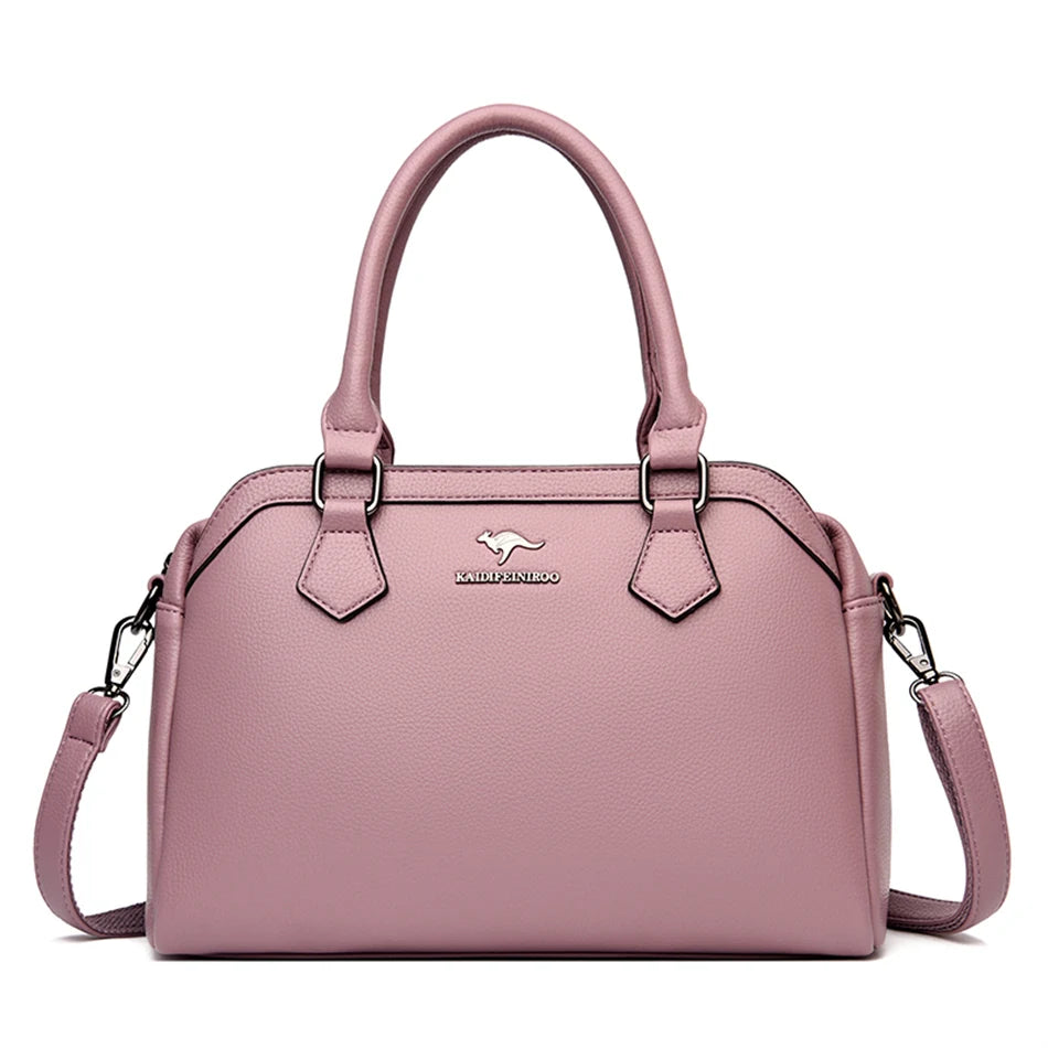 Aurelia Elite - Designer Leather Tote & Crossbody Bag for Women