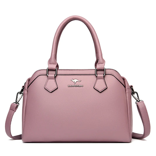 Aurelia Elite - Designer Leather Tote & Crossbody Bag for Women