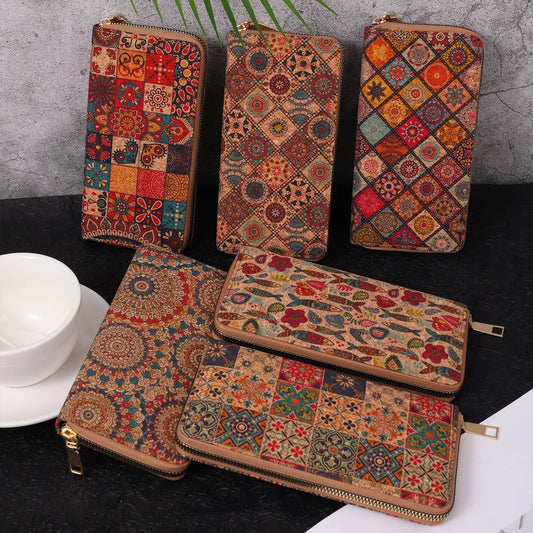 Retro Minimalist Long Wallet - Large Capacity Card Holder with Multi-Functional Compartments for Daily Use