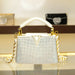 Celestara Crystal Luxe - Women's Glamorous Diamond-Embellished Shoulder & Crossbody Banquet Bag