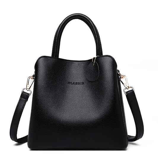 VeraMode Luxe Commuter Tote - Multi-Way High-Capacity Handbag for Women
