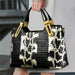 Serpentina Luxe - Elegant Python Print Handbag for Parties & Formal Occasions