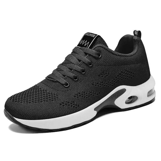 Casual Mesh Sneakers - Lightweight Platform Running Shoes, Breathable Luxury Footwear for Daily Outdoor Wear