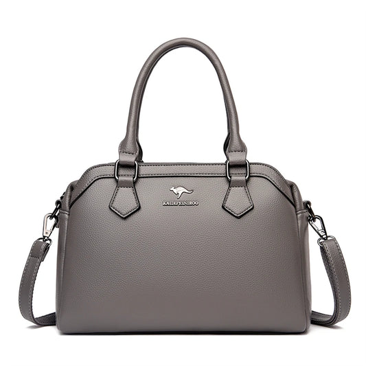 Aurelia Elite - Designer Leather Tote & Crossbody Bag for Women