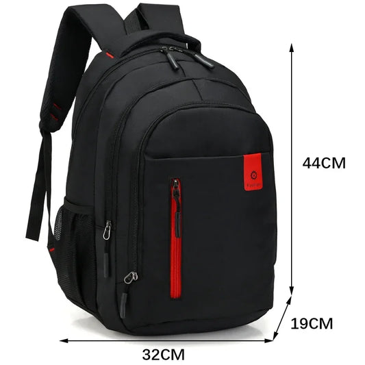 Men's Oxford Waterproof Business & School Backpack - Laptop Rucksack for Travel and Students
