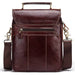 Kavis Men’s Genuine Leather Crossbody Bag | High-Quality Business Shoulder Messenger Bag for 9.7