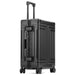 100% Aluminum-Magnesium Alloy Travel Suitcase - Premium Rolling Trolley Luggage 20/24/28 Inch Carry-On Cabin