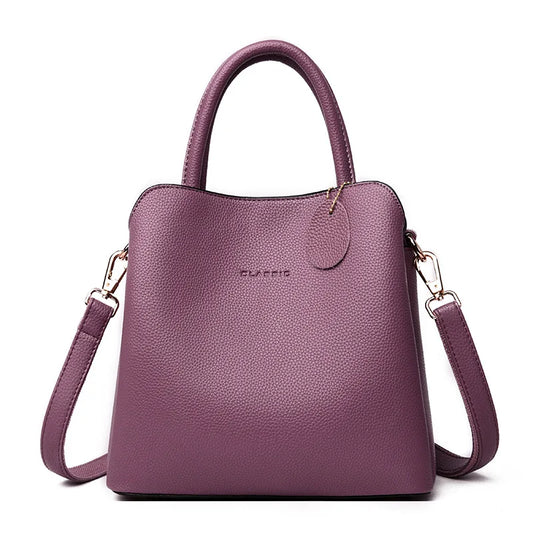 VeraMode Luxe Commuter Tote - Multi-Way High-Capacity Handbag for Women