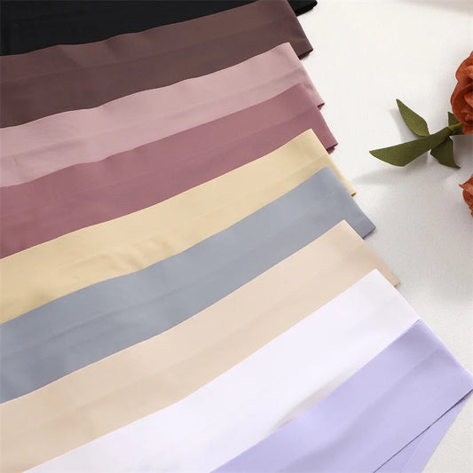 7-Piece Ice Silk Seamless G-String Set - Low-Waist Thongs for Women