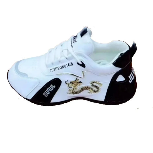 Designer Summer Leather Sneakers - Lightweight Waterproof Casual Sports Shoes for Women