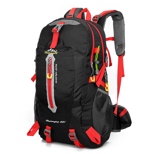 40L Water-Resistant Travel & Hiking Backpack - Outdoor Camping, Trekking, Laptop Daypack for Men & Women