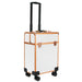 Luxury Rolling Makeup Trolley - Portable Professional Cosmetic Luggage with Wheels for Women, Manicure & Travel Use