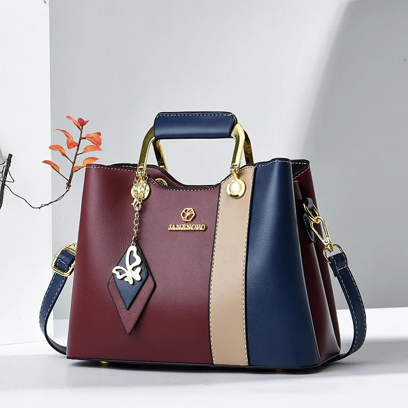 Chic Cat-Inspired Satchel - Elegant Top-Handle Shoulder Bag for Stylish Women