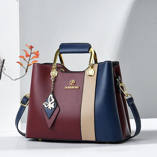 Chic Cat-Inspired Satchel - Elegant Top-Handle Shoulder Bag for Stylish Women