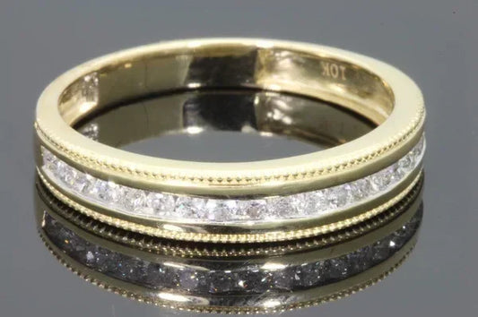 Natural 2-Carat Diamond Ring – 18K Gold Wedding and Fine Jewelry for Women & Men