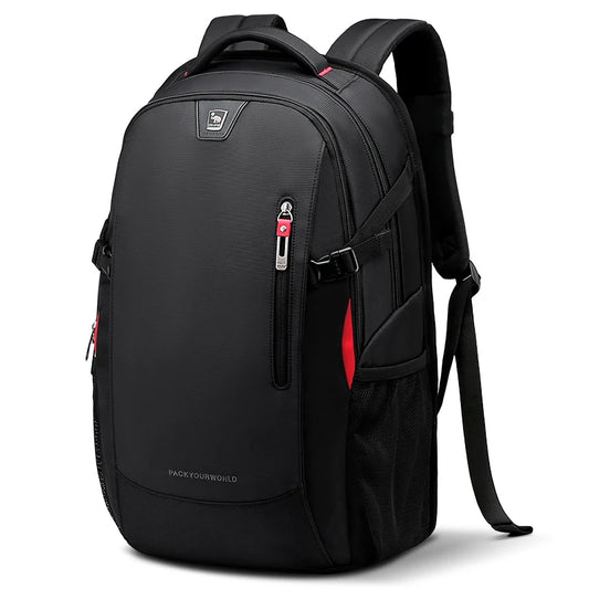 29L Waterproof Nylon Laptop Backpack - 14 Inch School & Travel Bag for Teens and Men