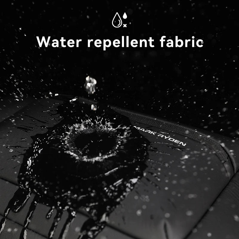 MarkRyden Colonne Men’s Chest Bag | Waterproof Fashion Crossbody Sling Bag with Large Capacity