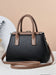 Eleganza CrocTextured Carryall - Stylish Large Capacity Women's Work & Casual Handbag
