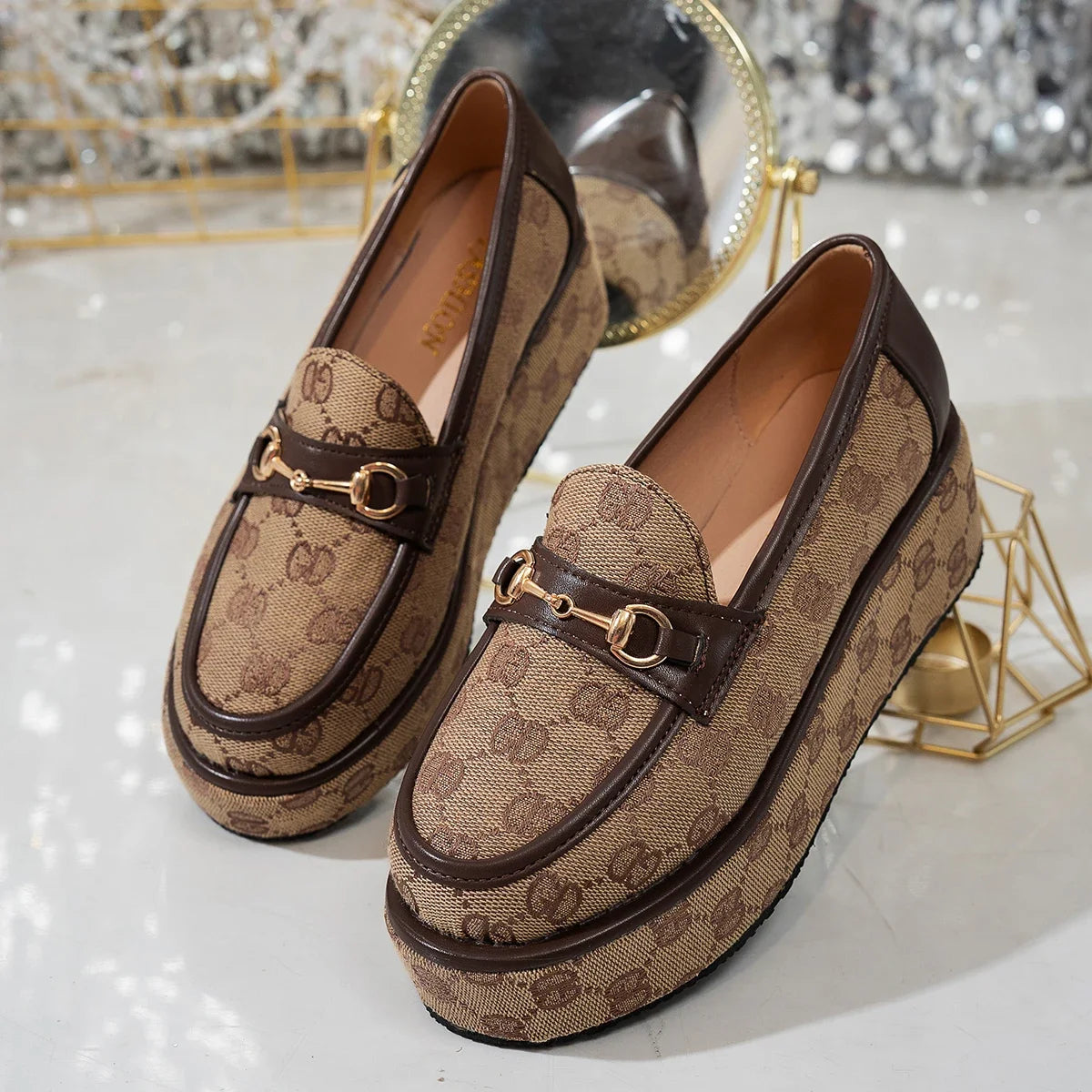 Women’s Luxury Designer Slip-On Sneakers - Breathable Spring Casual & Business Shoes