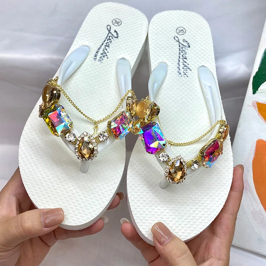 LumiGlam Summer Flats