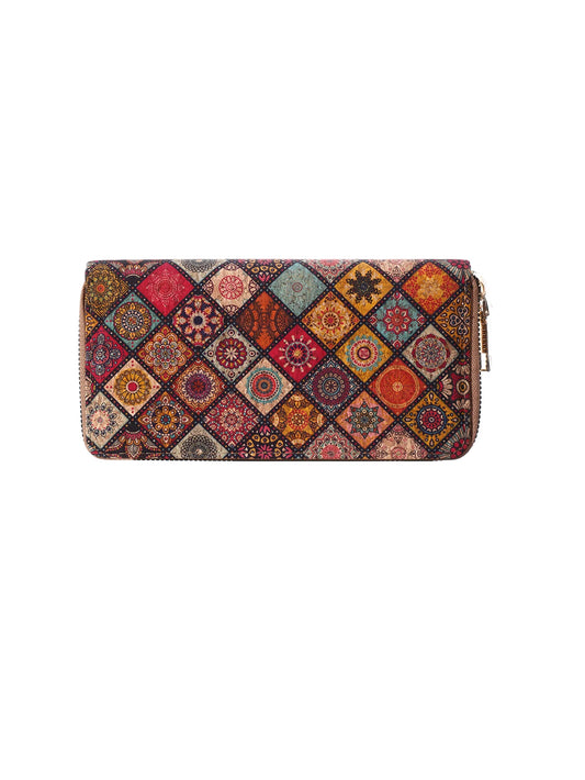 Retro Minimalist Long Wallet - Large Capacity Card Holder with Multi-Functional Compartments for Daily Use