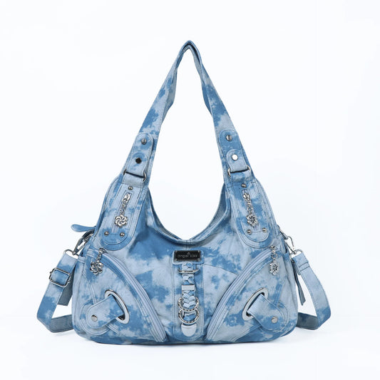 Vintage Large Dumpling Tote - Fashionable Top-Handle & Shoulder Bag for Women