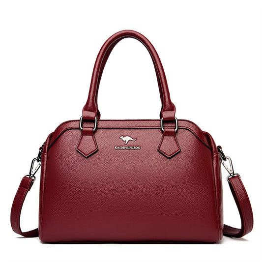 Aurelia Elite - Designer Leather Tote & Crossbody Bag for Women