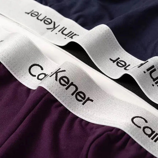 Men’s Boxer Shorts - 5 Pairs, Classic Black Solid Color, Soft & Breathable Fashion Underwear