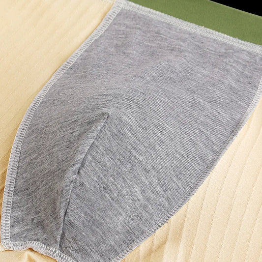 Men’s Cotton Boxer Briefs - Comfortable, Skin-Friendly, Antibacterial, Large Size Summer Underwear