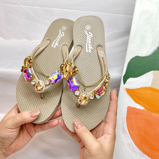 LumiGlam Summer Flats