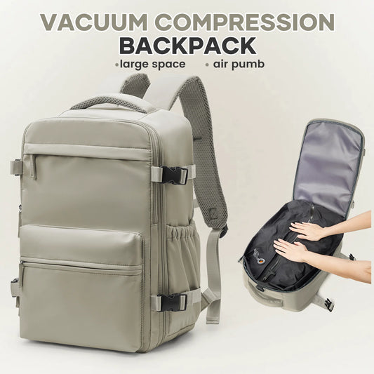 Ryanair Approved Travel Backpack - Compression Cabin Bag for Women & Men, Business Laptop Handbag for Airplane Travel