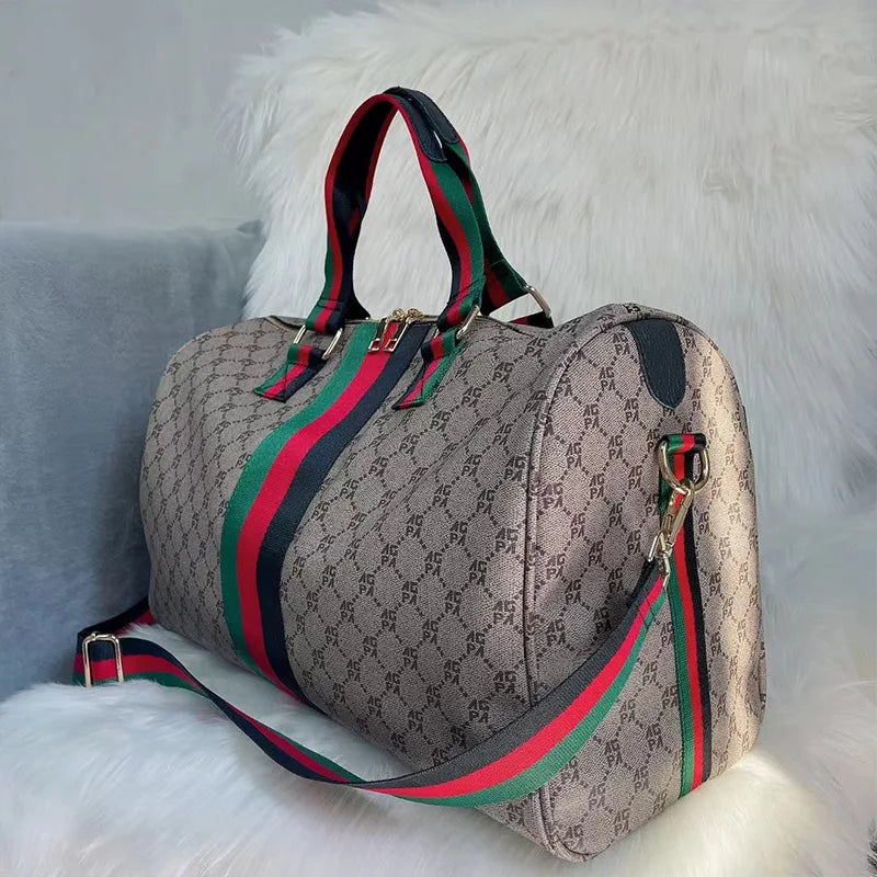 Voyara Max - Luxury Travel Duffel Bag for Women with Spacious Interior & Elegant Design