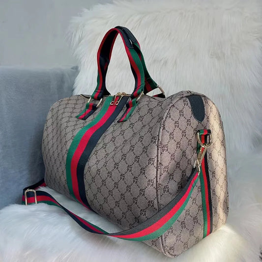 Voyara Max - Luxury Travel Duffel Bag for Women with Spacious Interior & Elegant Design