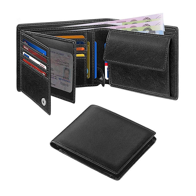 Men’s Multi-Functional Slim Wallet | RFID-Blocking Wallet with 15 Card Slots